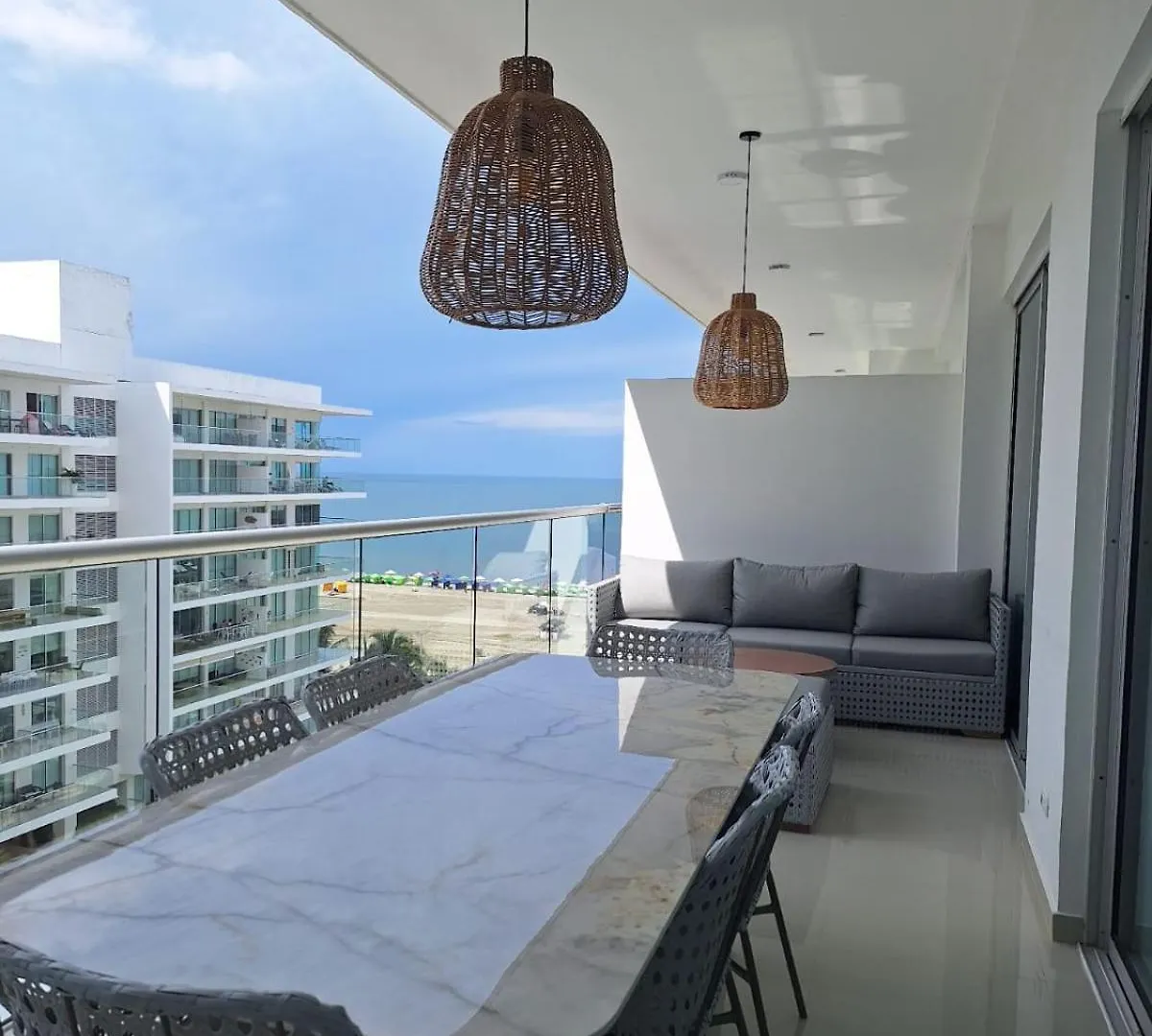 Lujoso Apto En Morros Ultra Con Vistas Y Acceso Al Mar Cartagena
