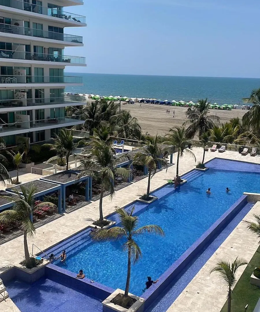 Cartagena Lujoso Apto En Morros Ultra Con Vistas Y Acceso Al Mar קולומביה